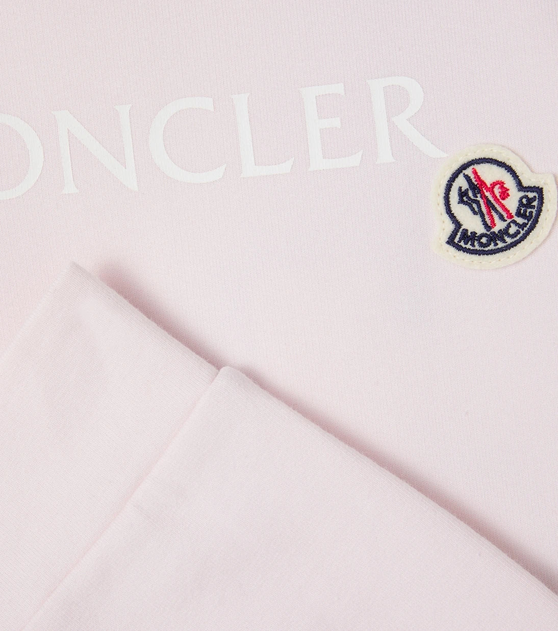 Moncler Enfant - سالوبيت شعار العلامة التجارية للأطفال من مزيج القطن