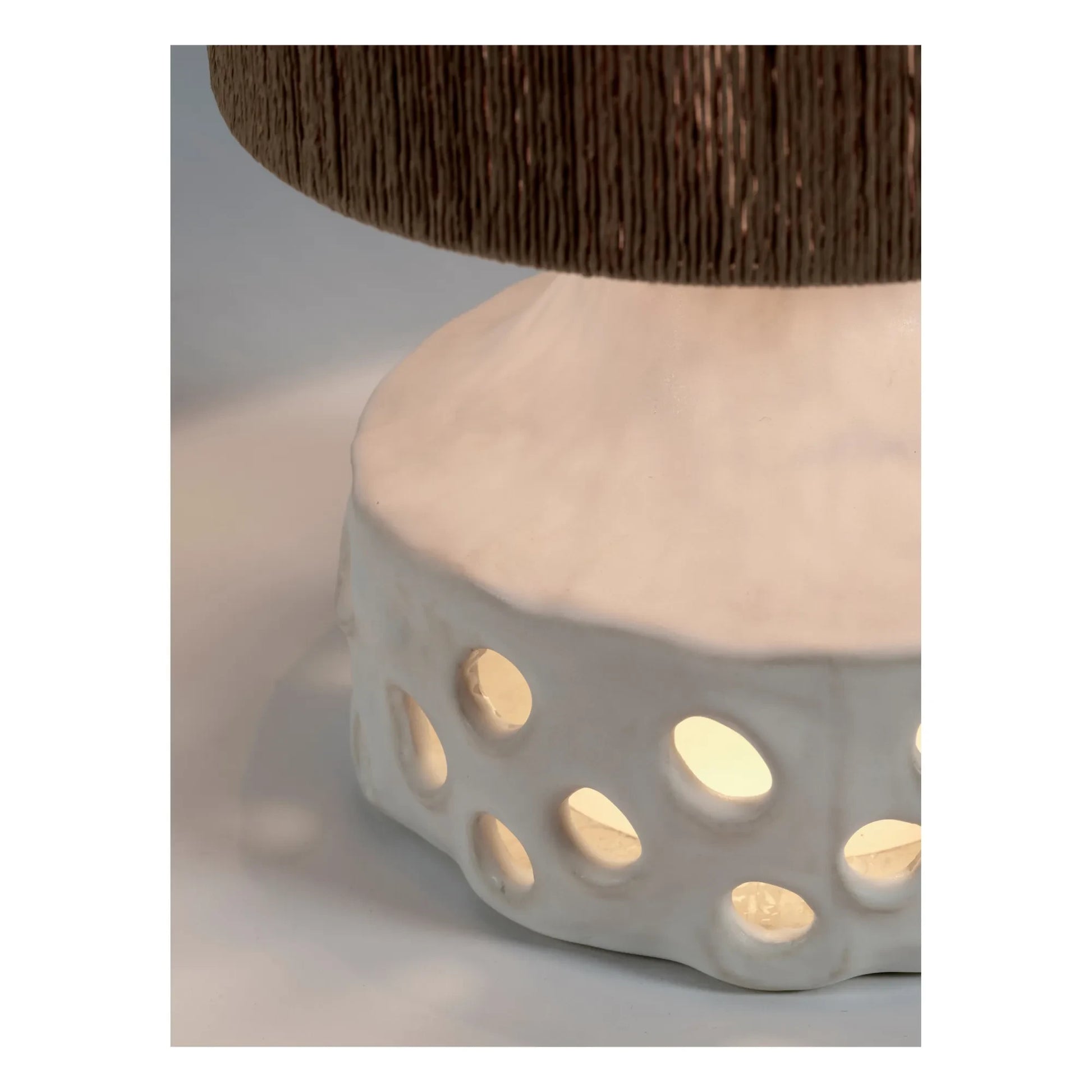 Serax - Oya Ceramic Table Lamp | Brown