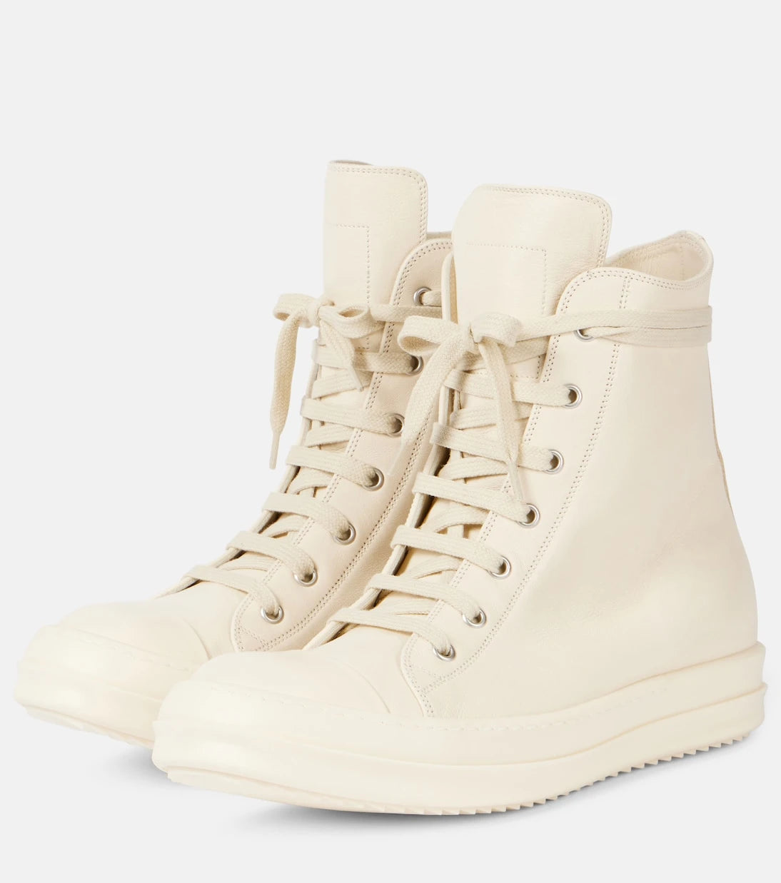 Rick Owens - Leather sneakers