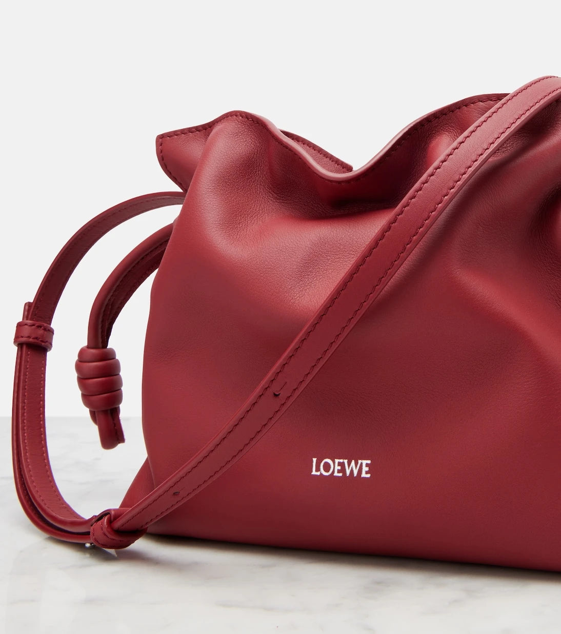 Loewe - Flamenco Mini leather clutch