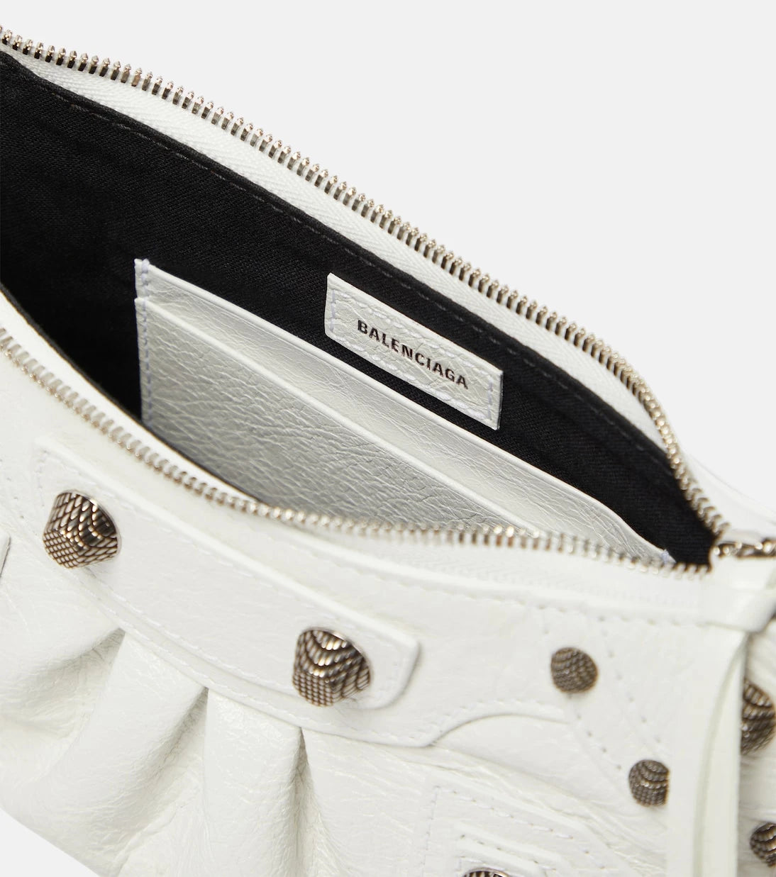 Balenciaga - حقيبة كتف Le Cagole Mini من الجلد