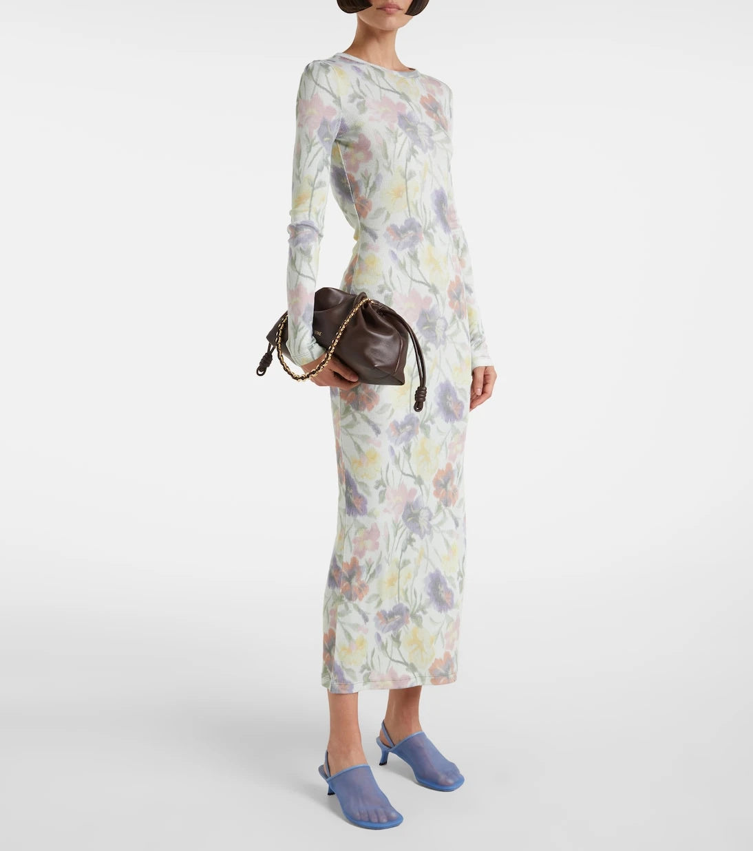 Loewe - Flamenco Small leather tote bag