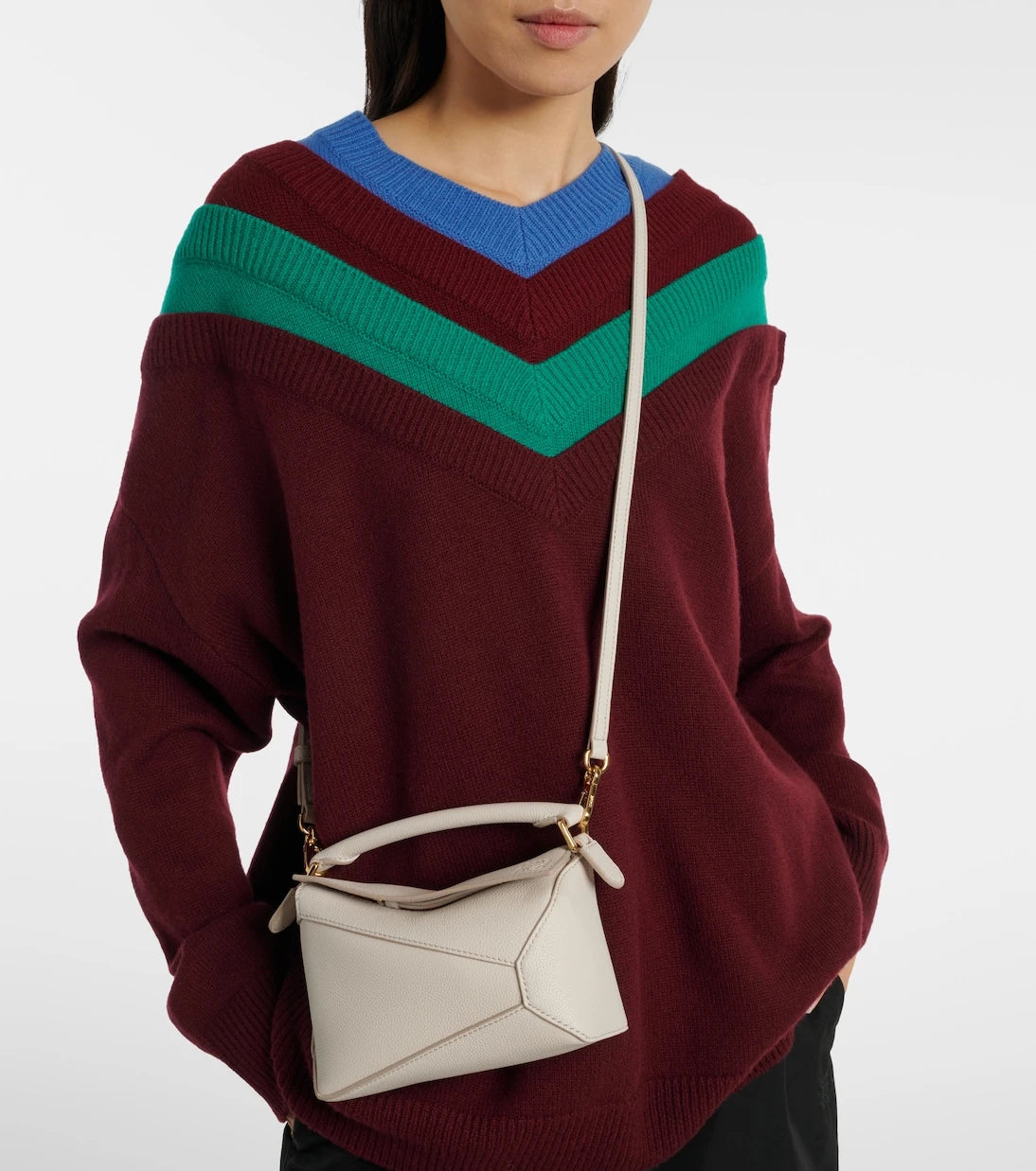 Loewe - Puzzle Edge Mini leather shoulder bag