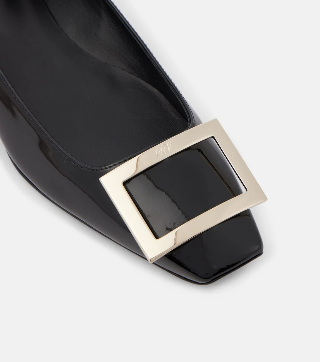 Roger Vivier - Trompette patent leather ballet flats