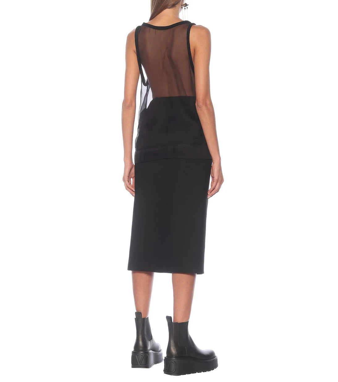Valentino - Valentino silk chiffon tank top
