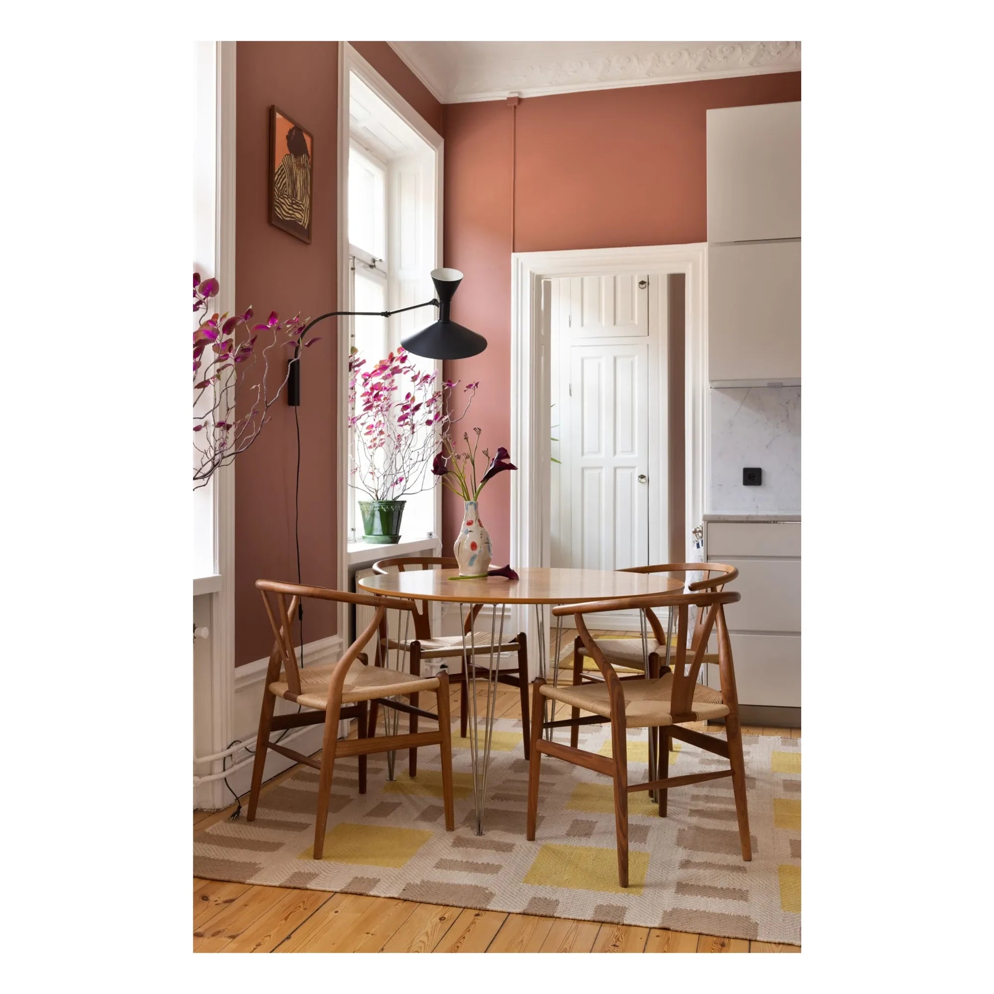 Layered - Late Breakfast jute rug, Evelina Kroon  | Pale yellow