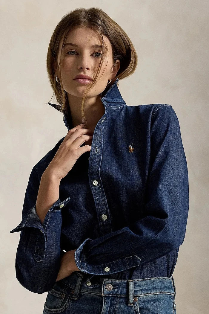 Polo Ralph Lauren риза дамска от деним