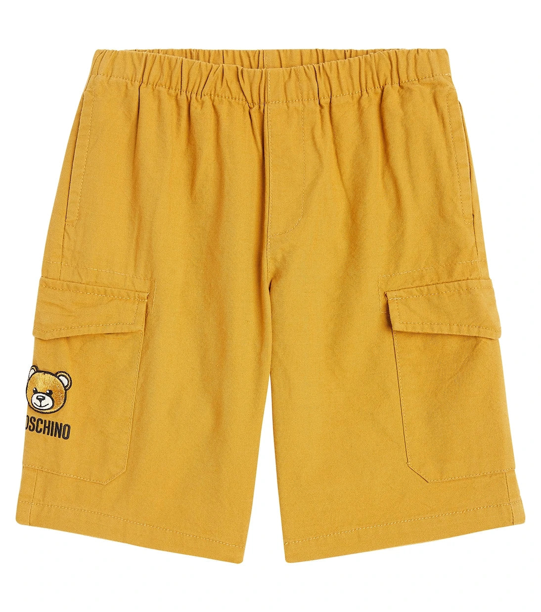 Moschino Kids - Teddy Bear cotton-blend cargo shorts