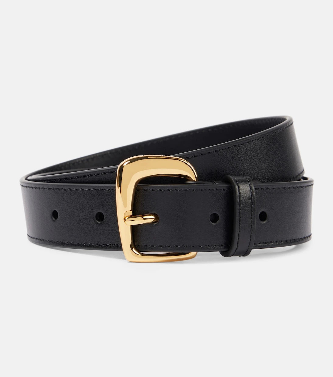 Jacquemus - Ovalo leather belt