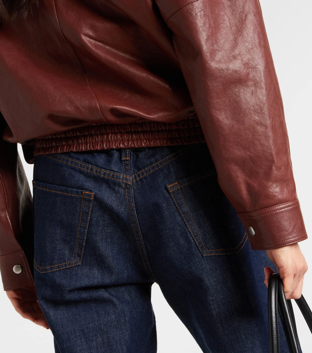 Magda Butrym - Leather bomber jacket