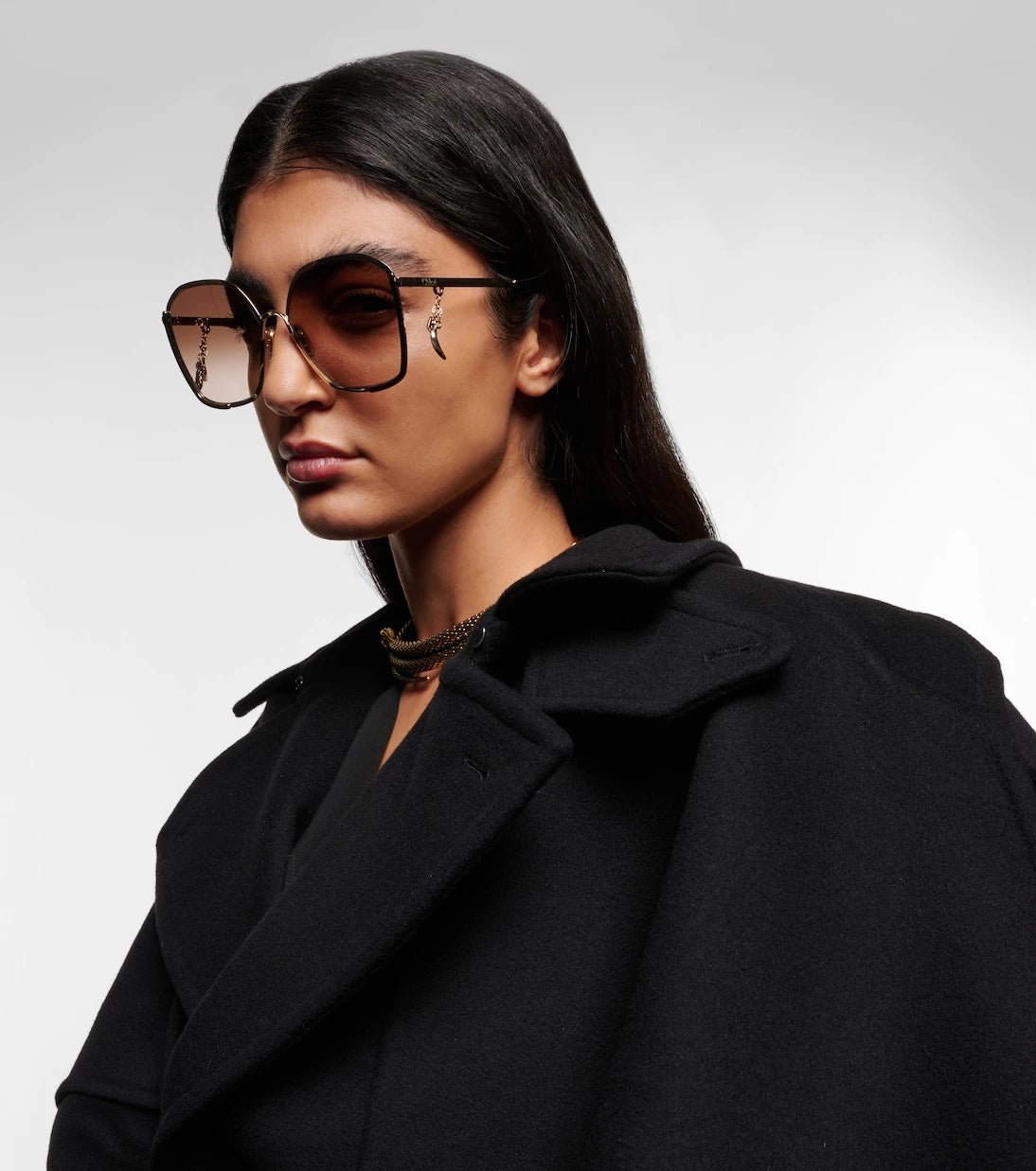 Chloé - Chloé Symbols square sunglasses