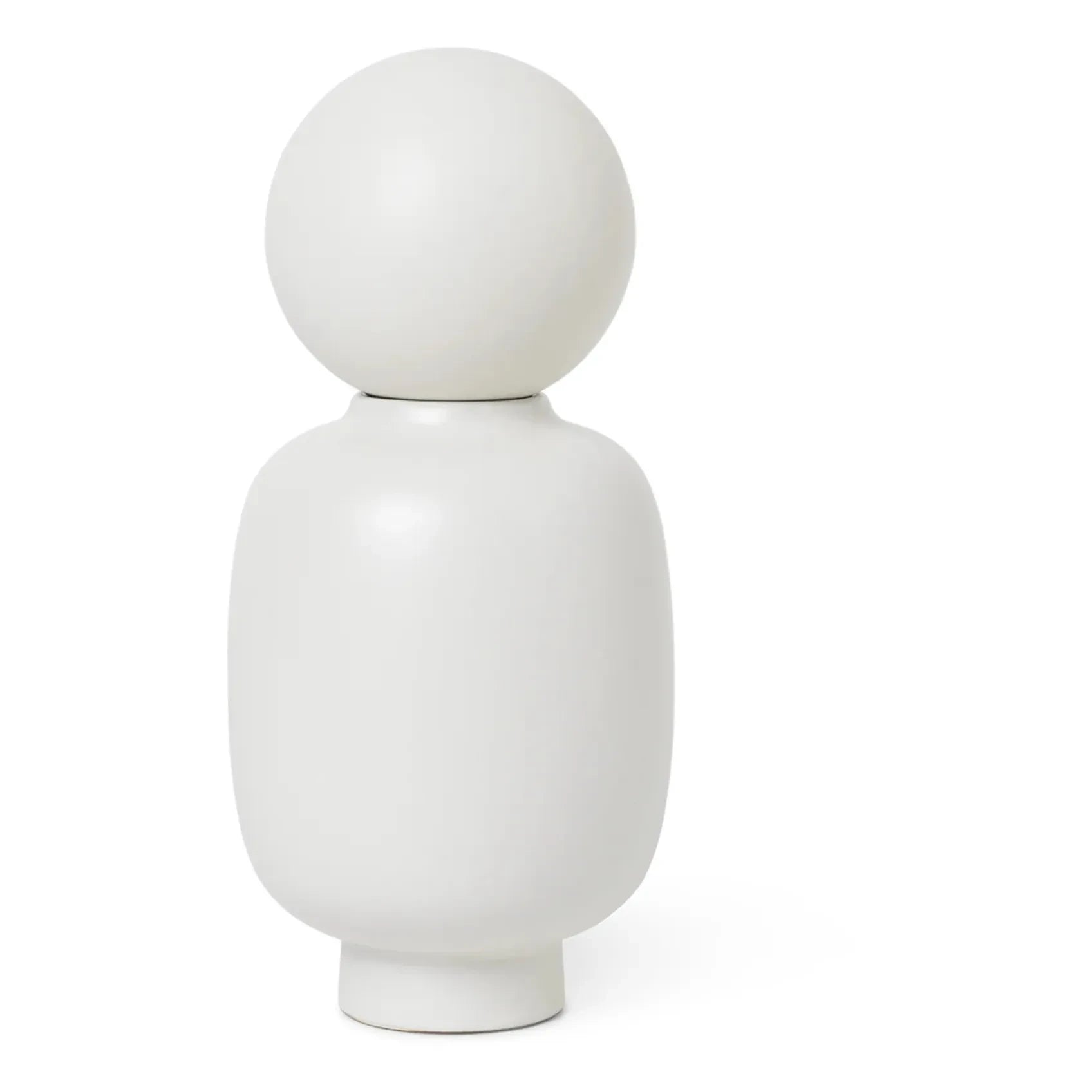 Ferm Living - Muse Talia ceramic vase | White