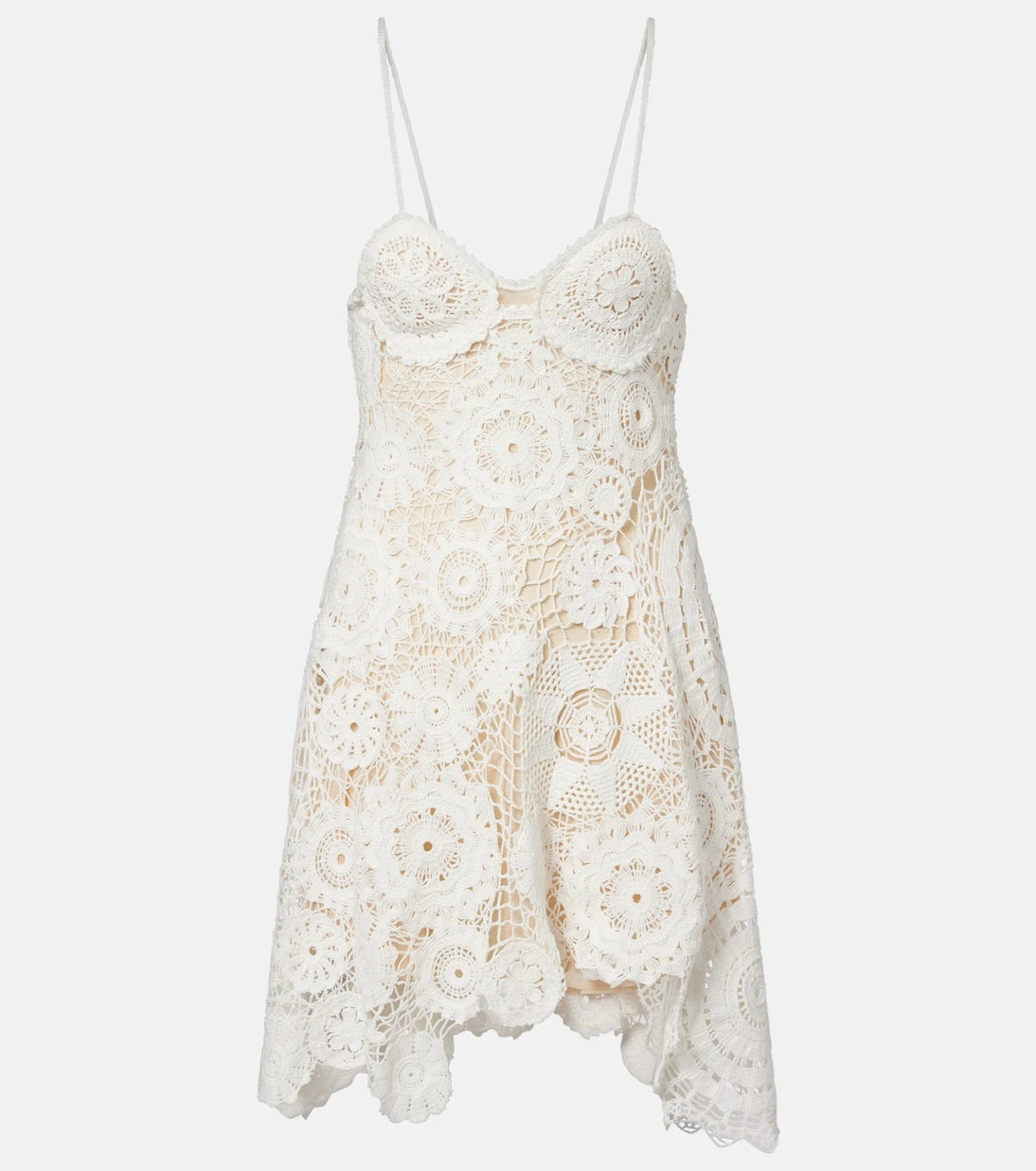 Self-Portrait - Crochet minidress
