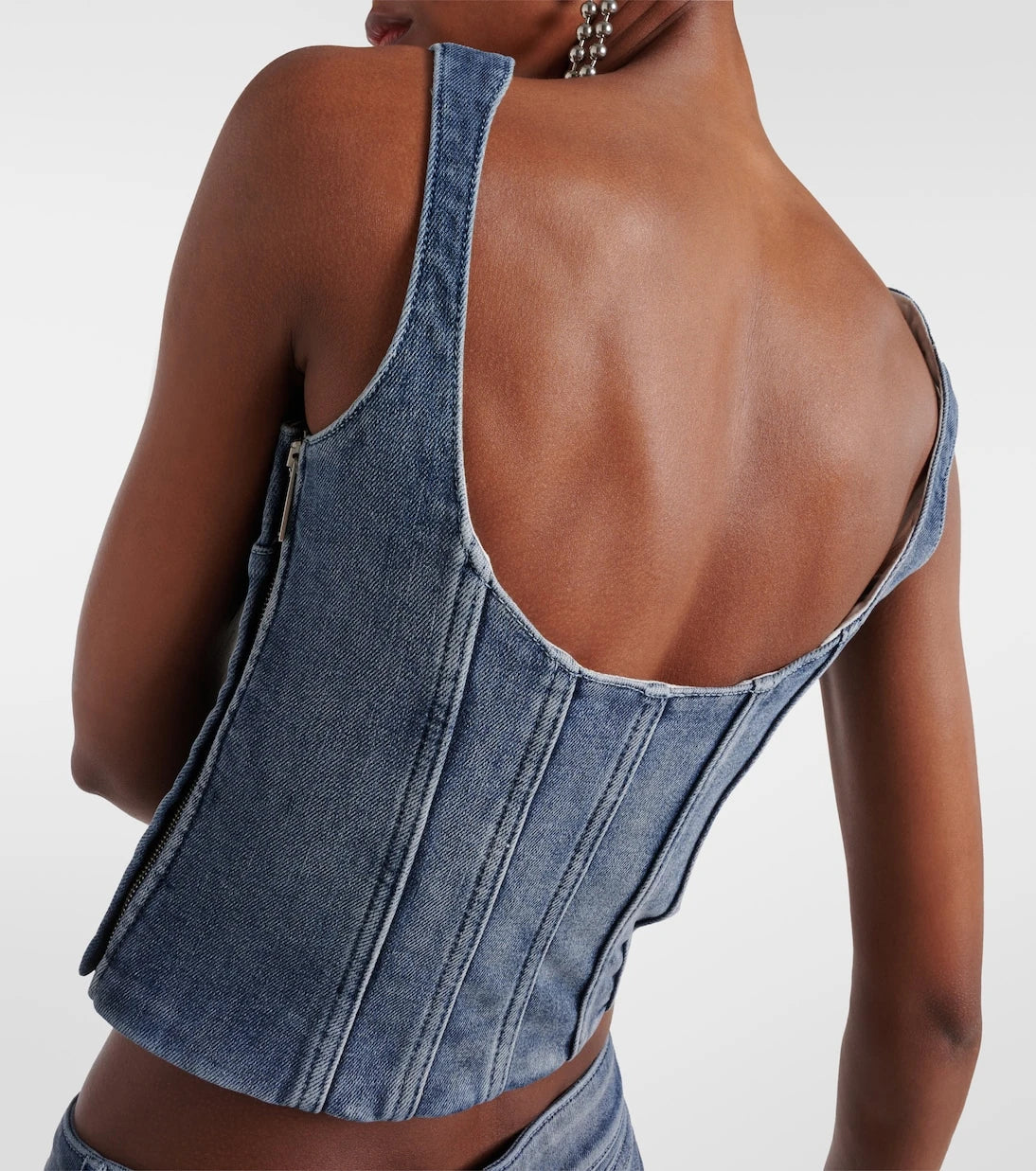 Off-White - Denim bustier