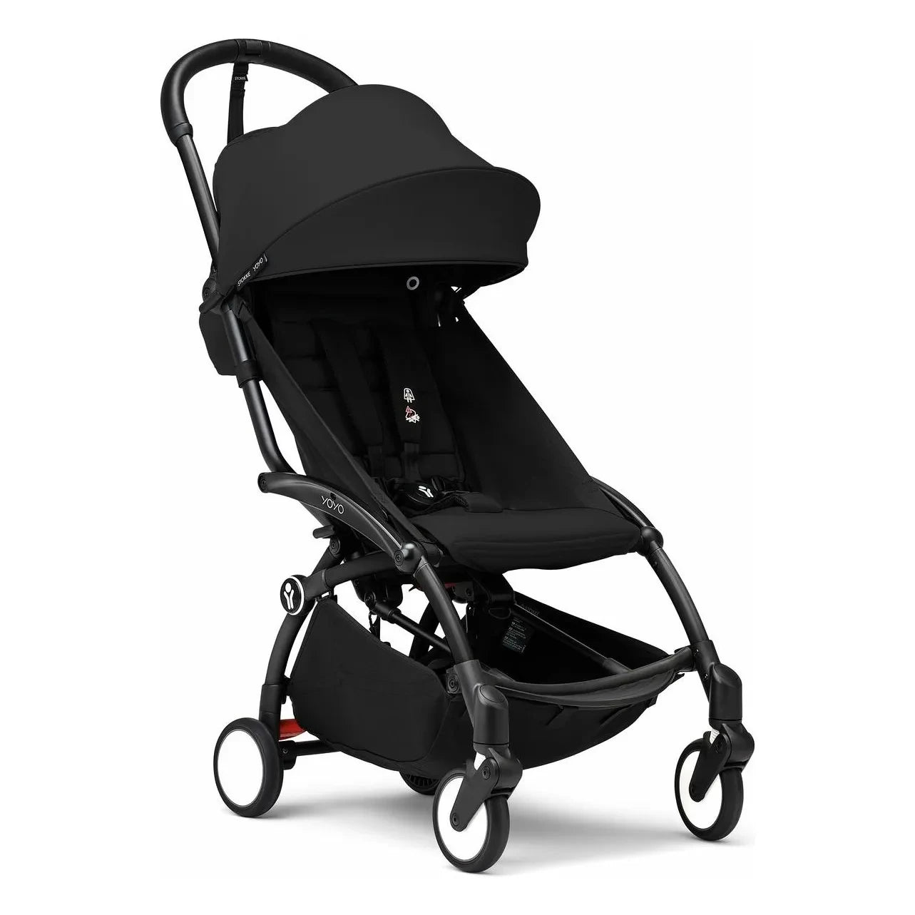 Stokke® - YOYO³ complete stroller 0+ and 6+ Black frame | Black