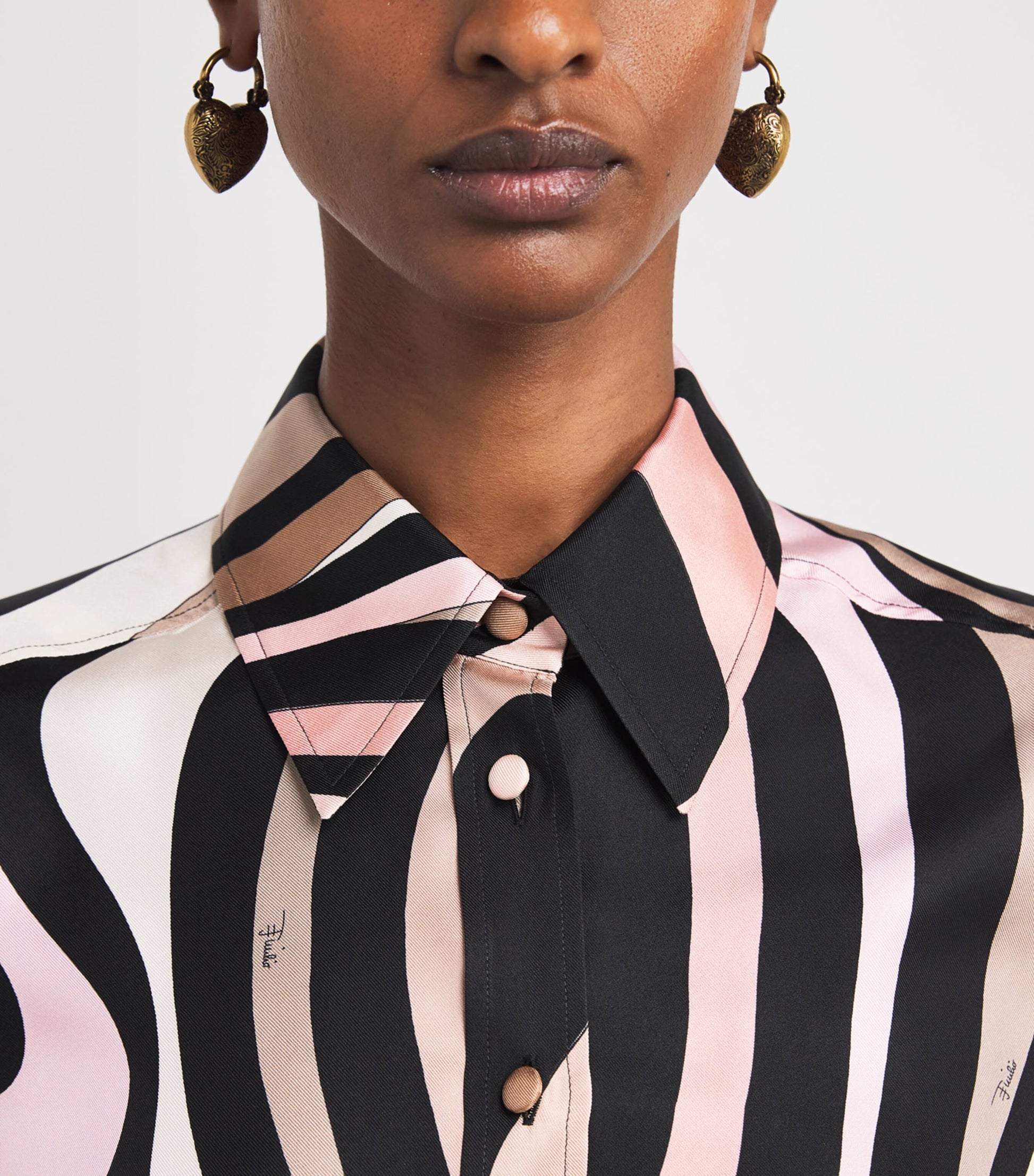 Multi Silk Printed Blouse