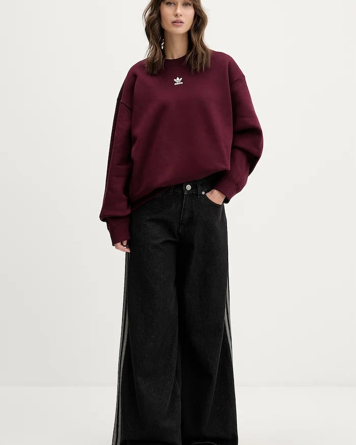 adidas Originals дънки wide leg дамски Firebird