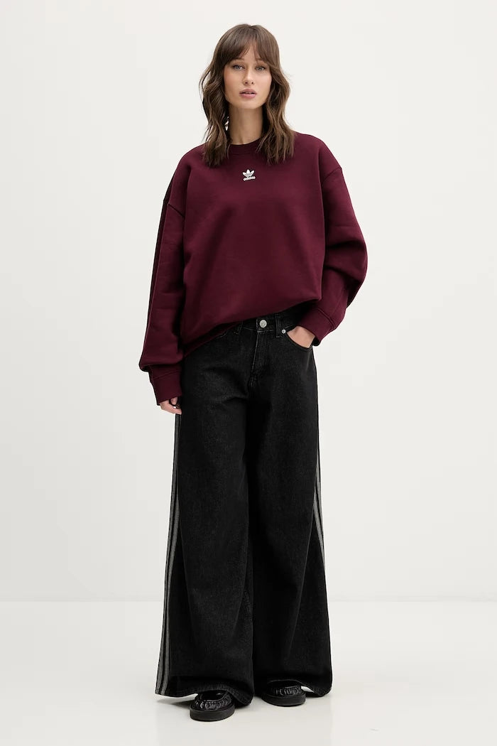 adidas Originals kadın wide leg kot pantolon Firebird