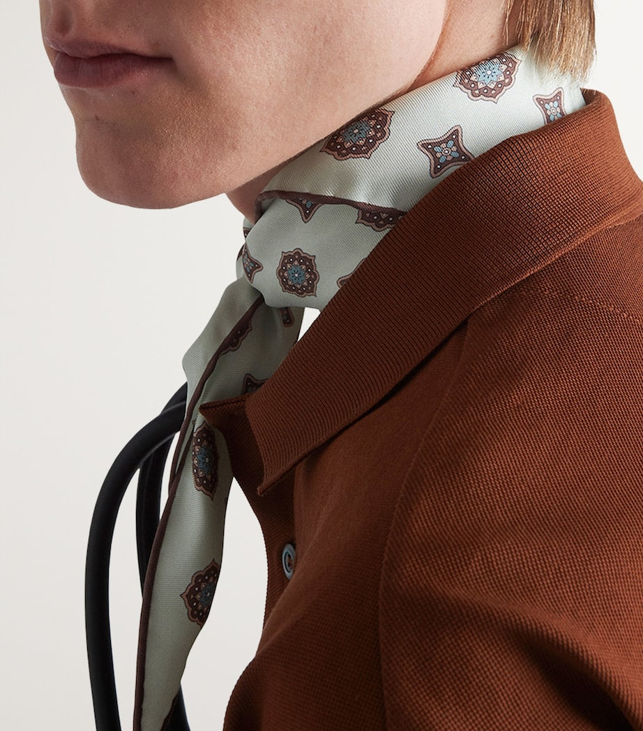 Prada Cotton Layered Polo Shirt