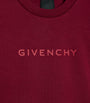 Givenchy Kids Red Logo Sweatshirt Dress (4-12+ Years)