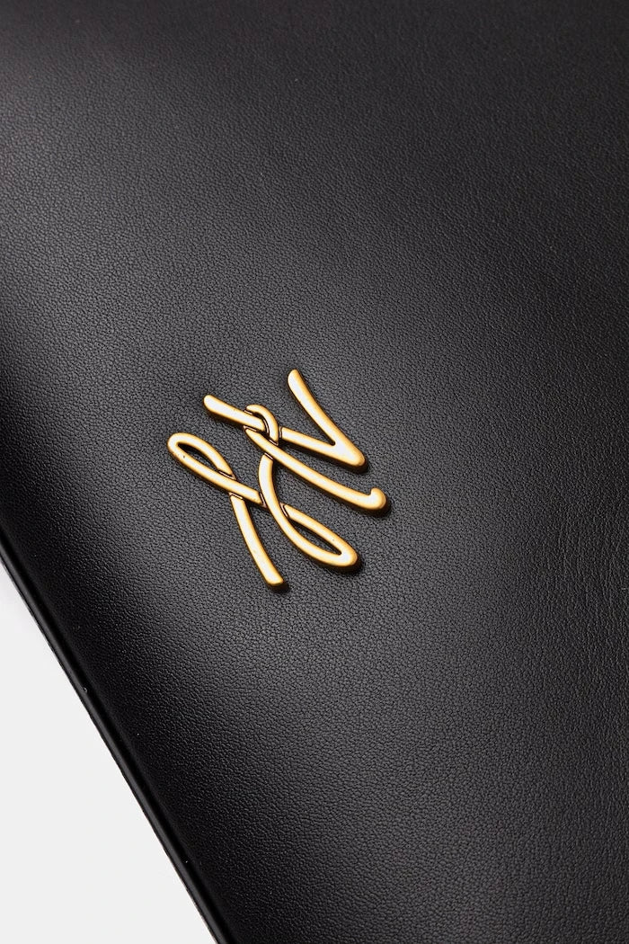 Karl Lagerfeld чанта дамска от кожа K/AUTOGRAPH