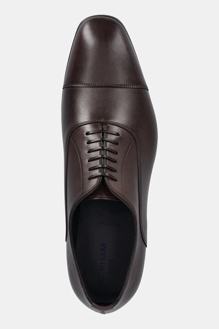 Кожени половинки обувки BECKHAM x BOSS
