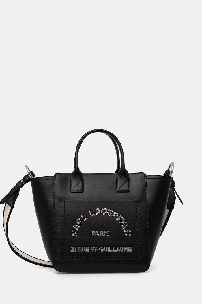 Karl Lagerfeld чанта дамска от кожа