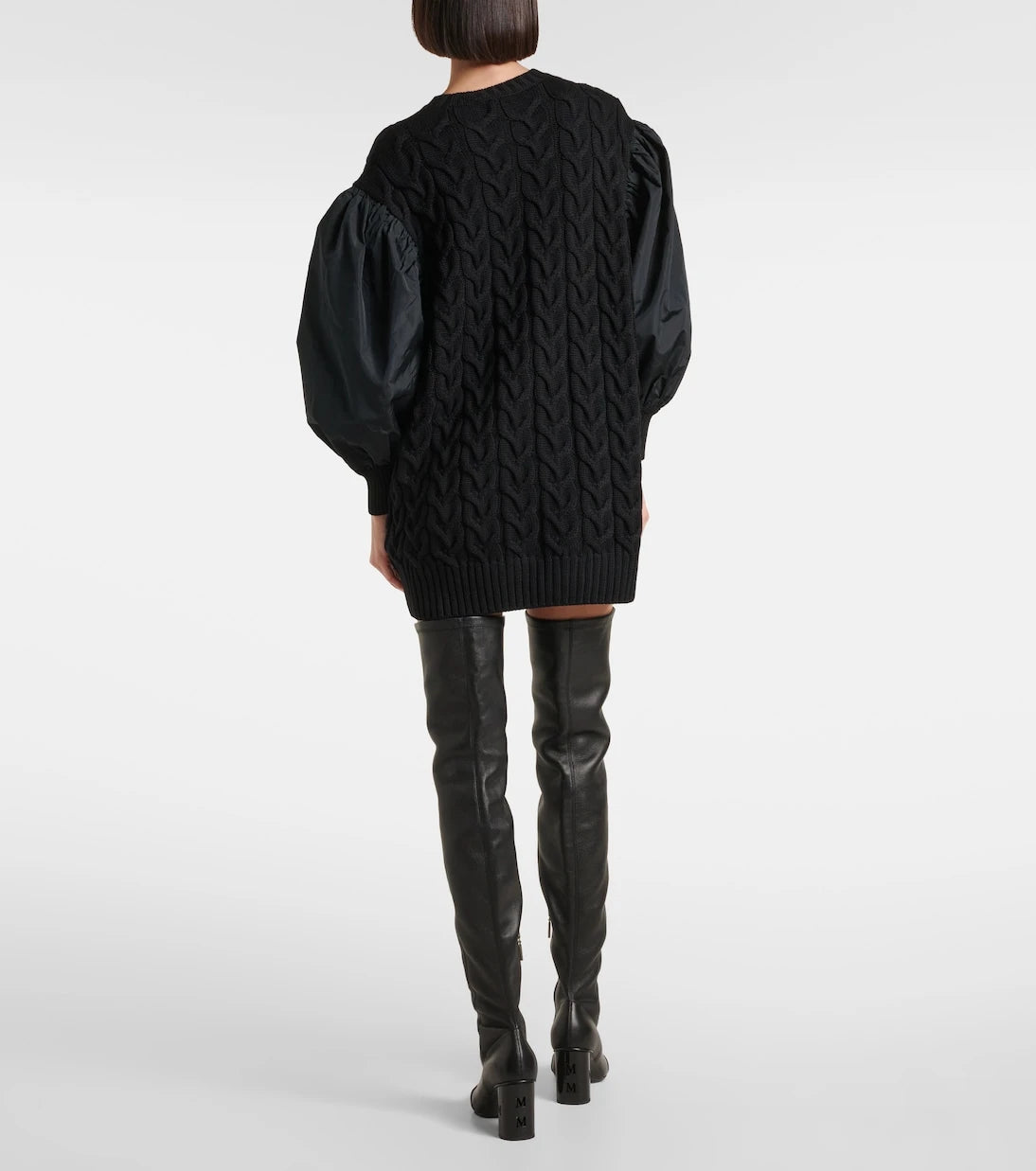 Max Mara - Ancella knitted wool minidress