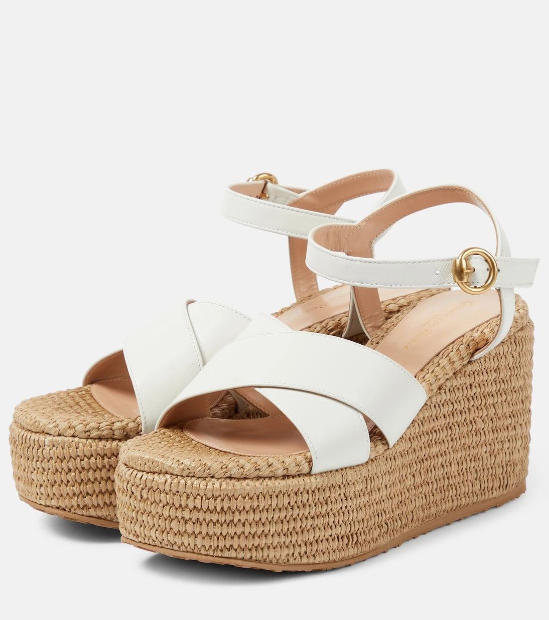 Gianvito Rossi - Suede wedge sandals
