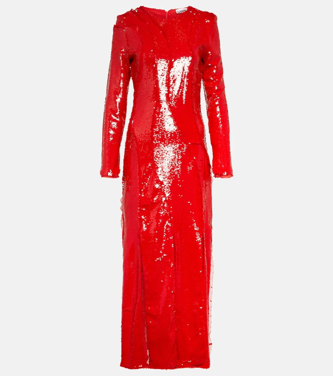 Ganni - Sequined maxi dress