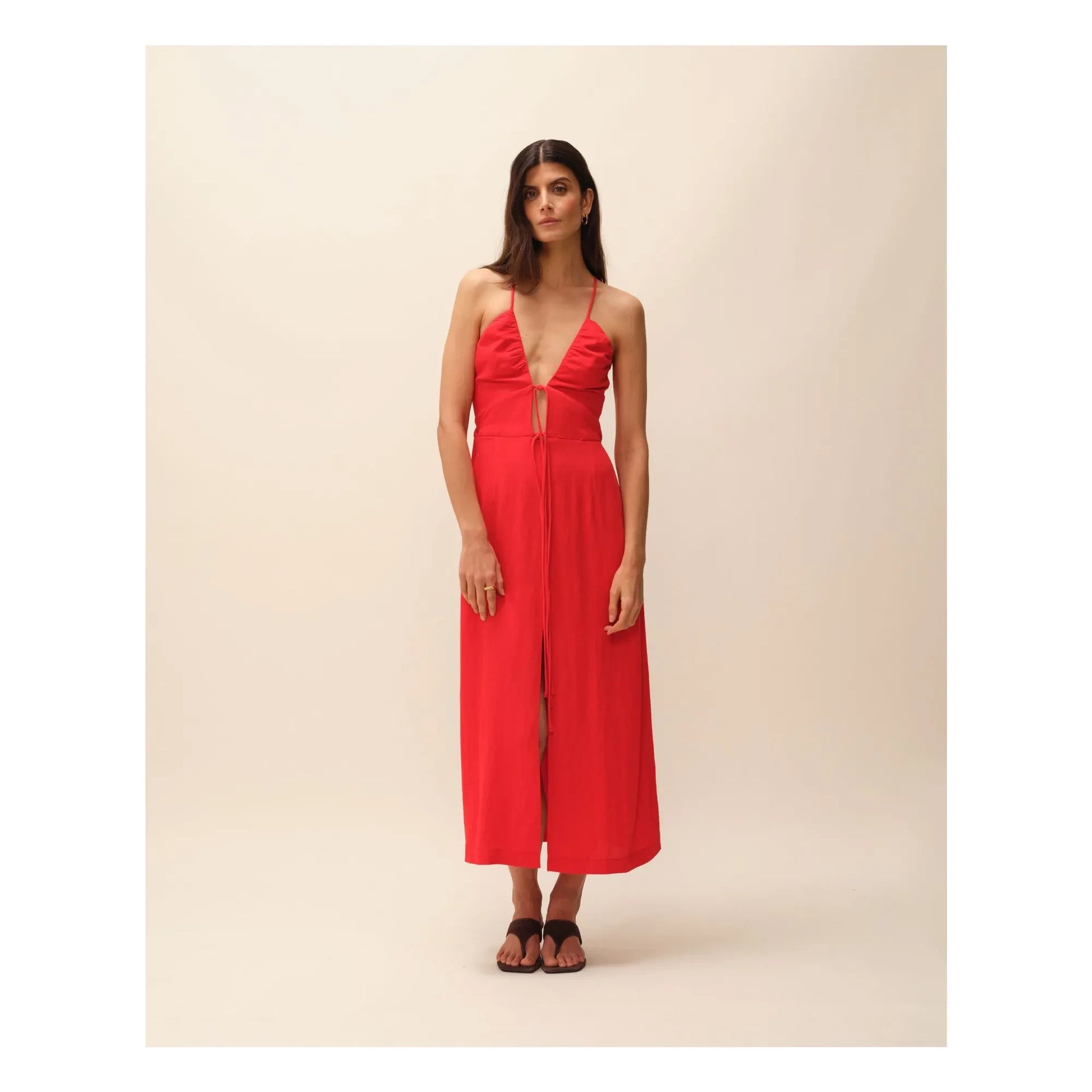Nitah - Tania dress | Red
