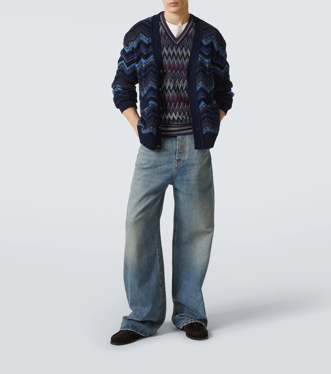 Missoni - Zigzag wool sweater vest