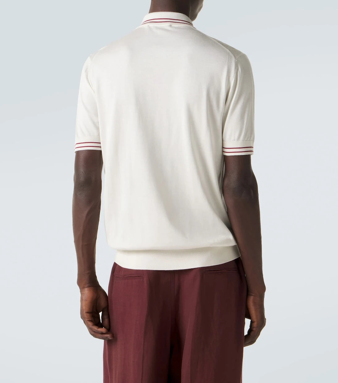 Dolce&Gabbana - DG silk polo shirt