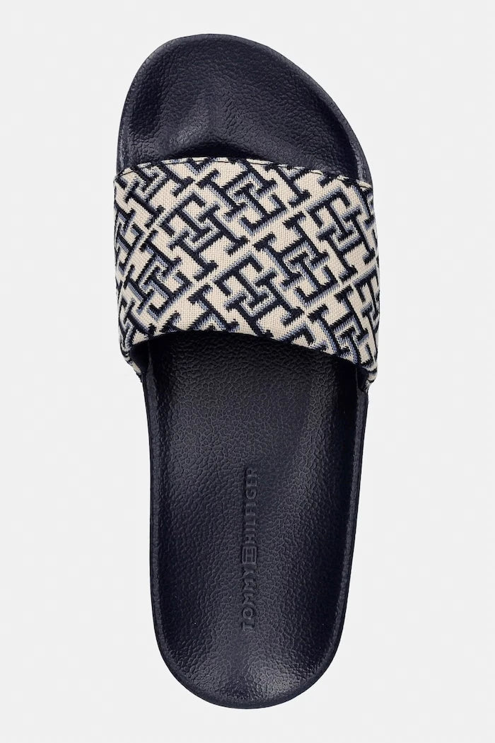 Tommy Hilfiger kadın terlikleri TH MONOGRAM POOL SLIDE