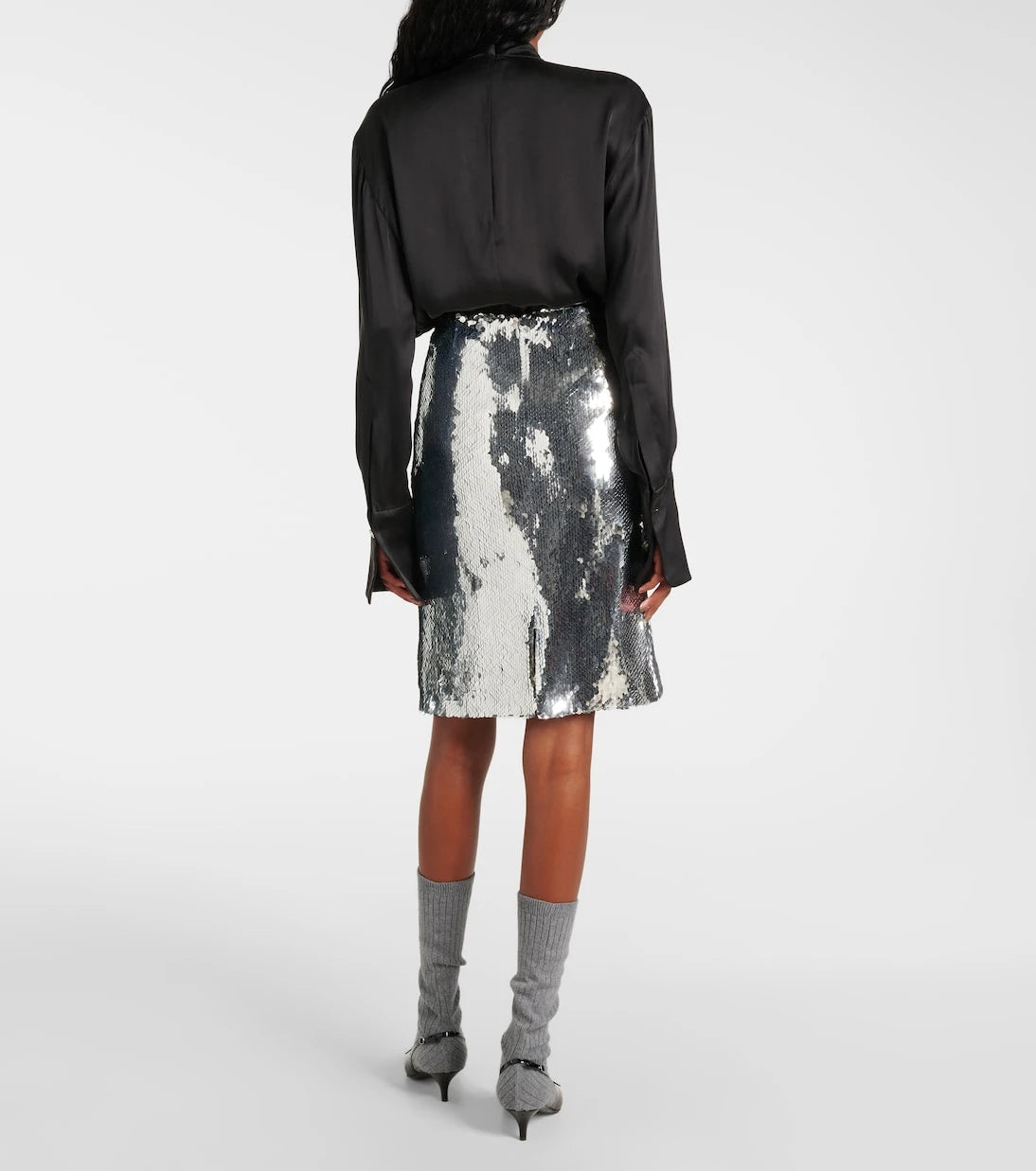 Magda Butrym - Sequined midi skirt