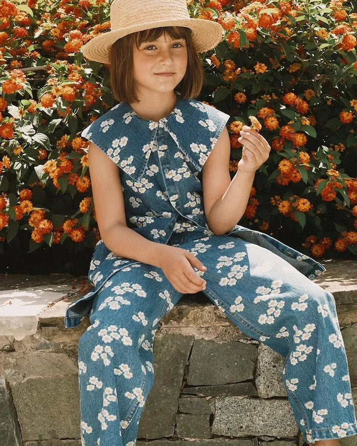 Tinycottons BLOSSOMS Denim Jean