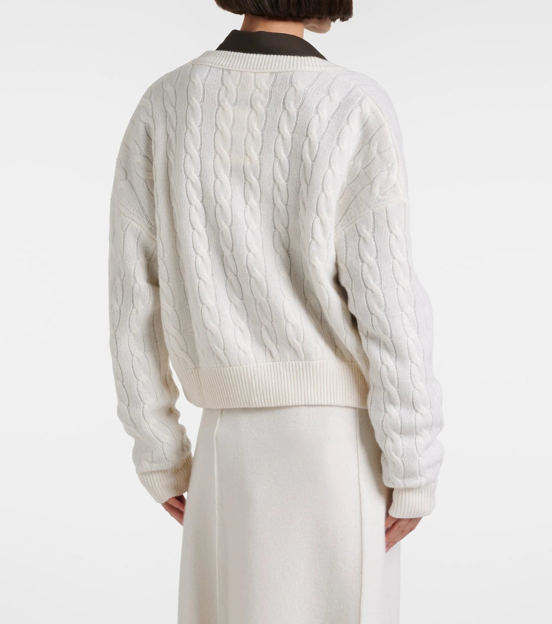 Lisa Yang - Cassie cable-knit cashmere cardigan