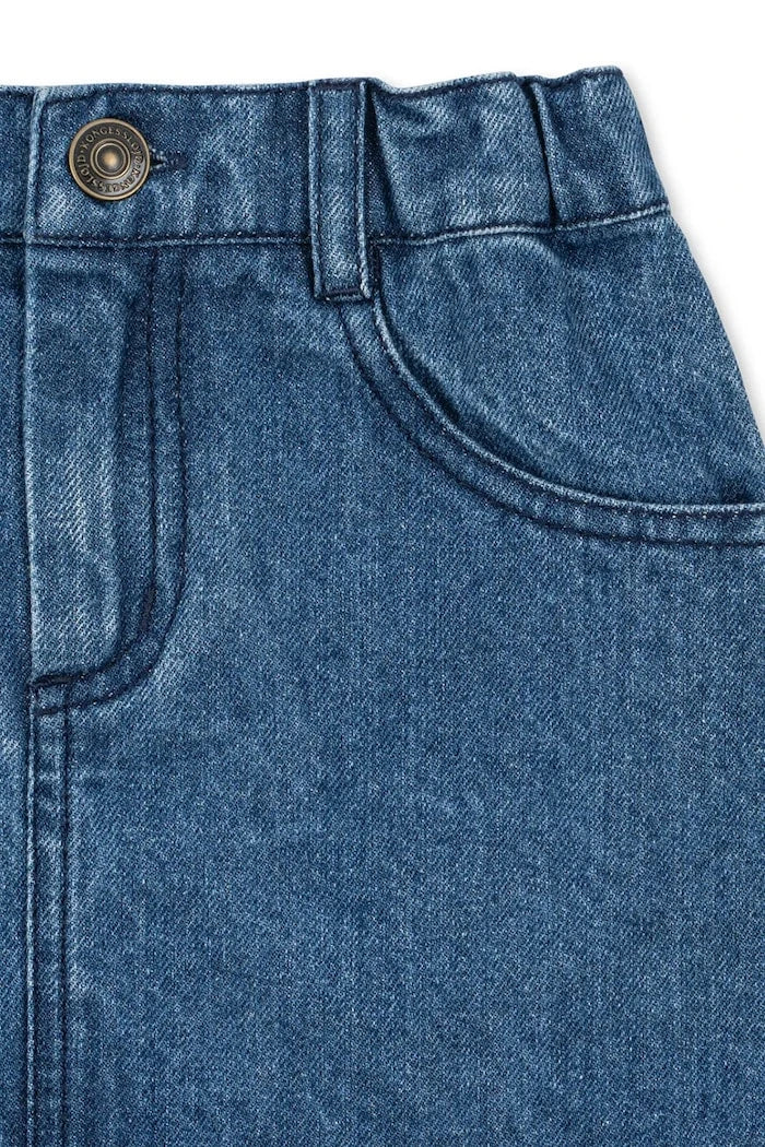 Konges Sløjd пола от деним MAGOT SKIRT GOTS