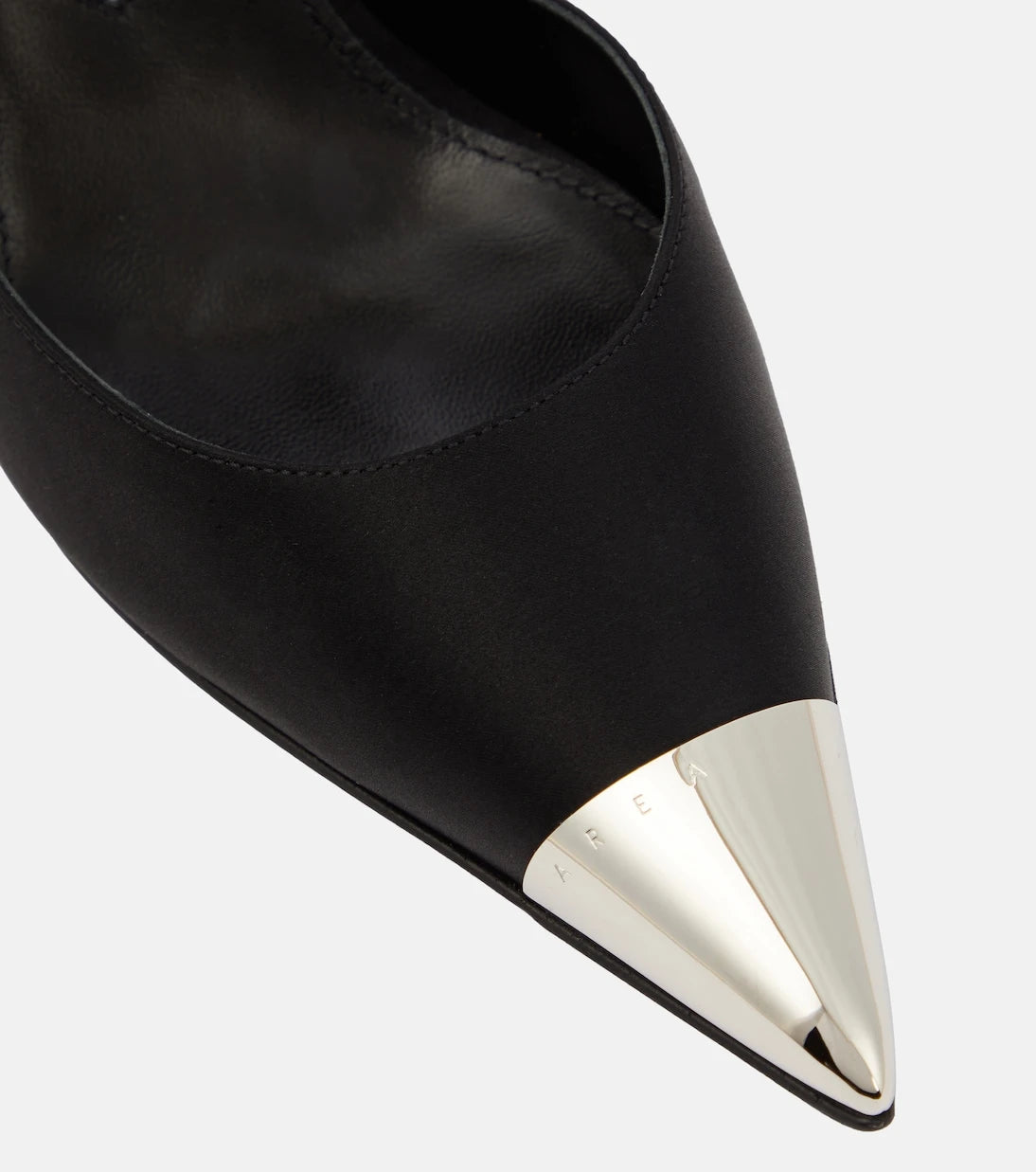 Area - x Sergio Rossi Amazona feather-trimmed denim pumps