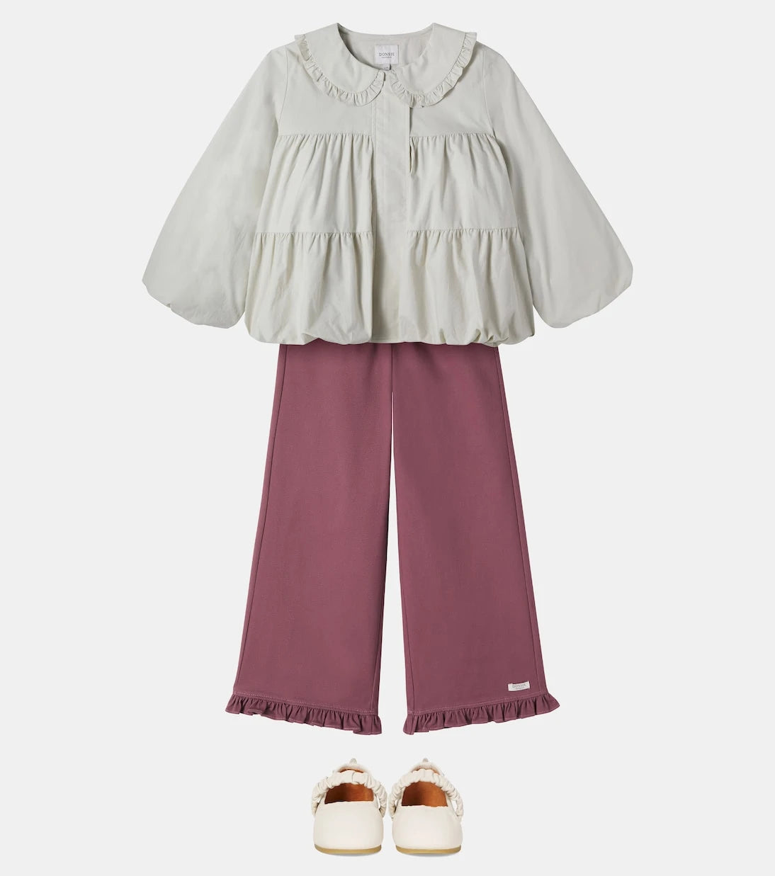 Donsje - Sandera ruffled cotton jacket