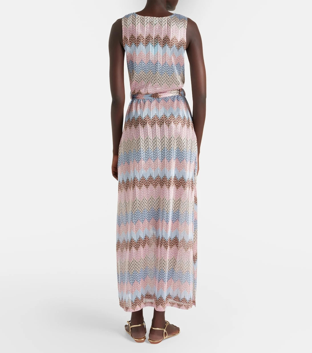 Melissa Odabash - Bria belted knitted maxi dress