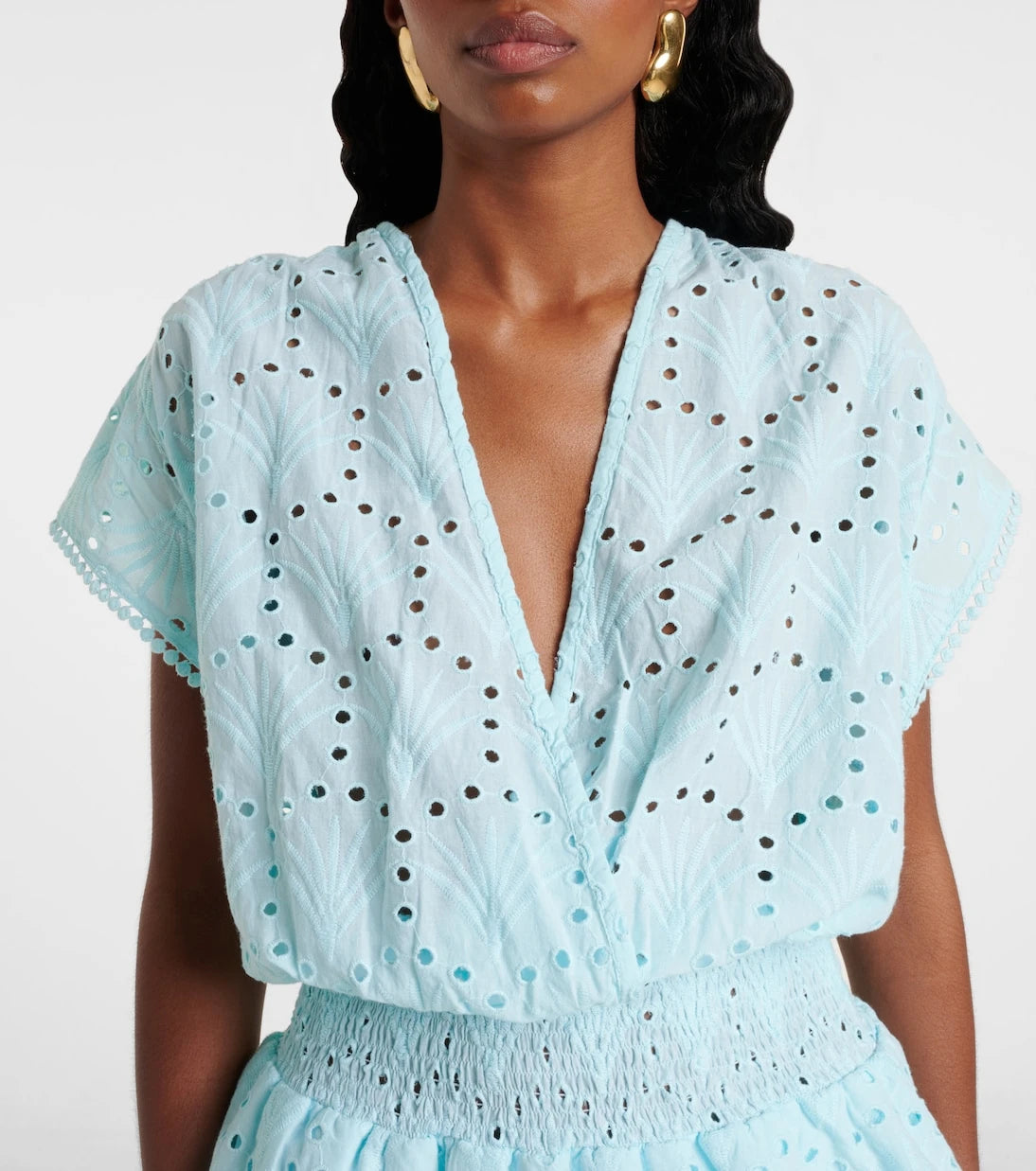 Melissa Odabash - Jess cotton crochet minidress