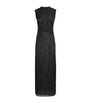 Stella McCartney Black Lace Floral Maxi Dress