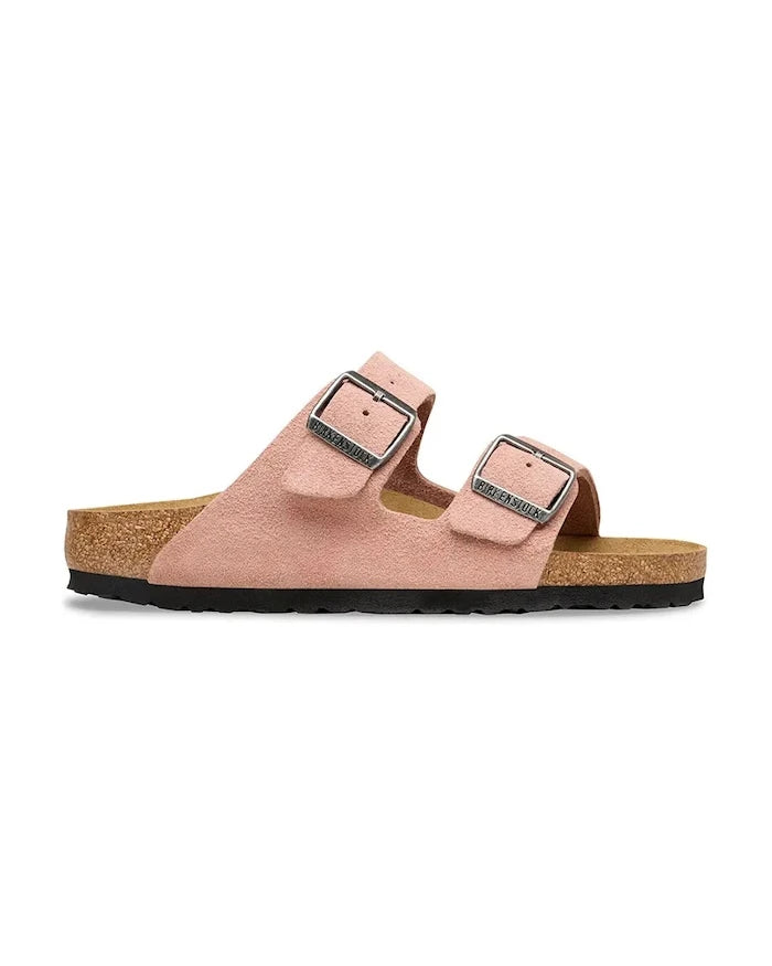 Birkenstock чехли дамски от велур Arizona