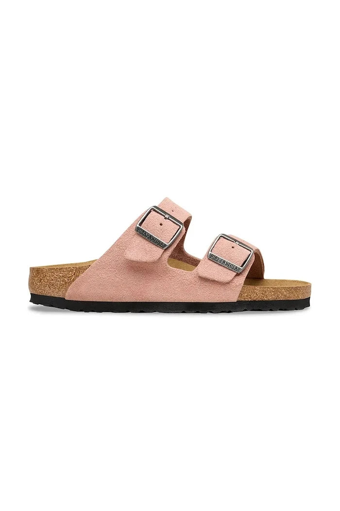 Birkenstock чехли дамски от велур Arizona