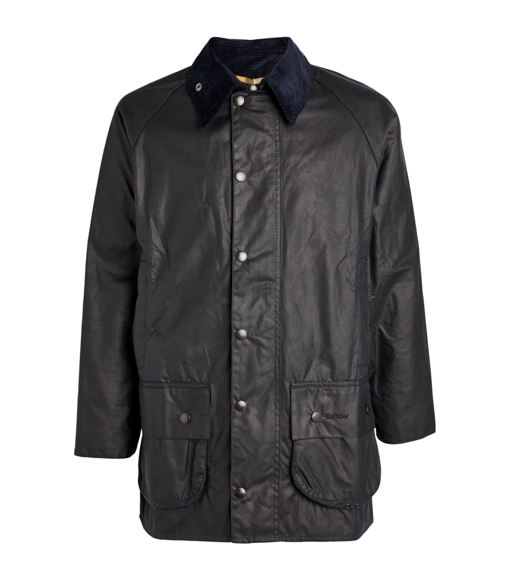 Navy Waxed Beaufort Jacket