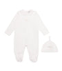 Emporio Armani Kids Cotton All-In-One and Hat Set (3-12 Months)