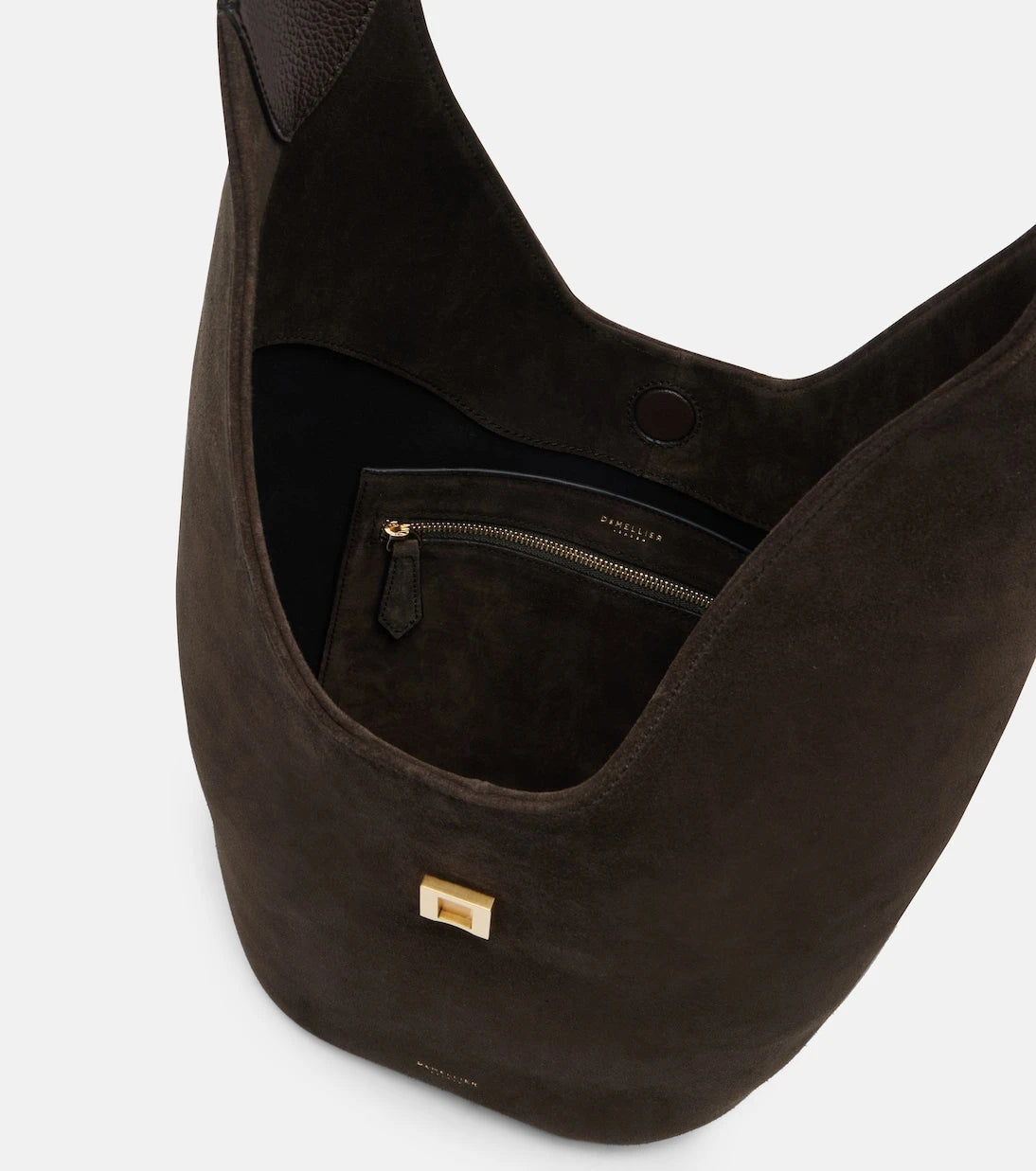 DeMellier - Siena Medium suede shoulder bag