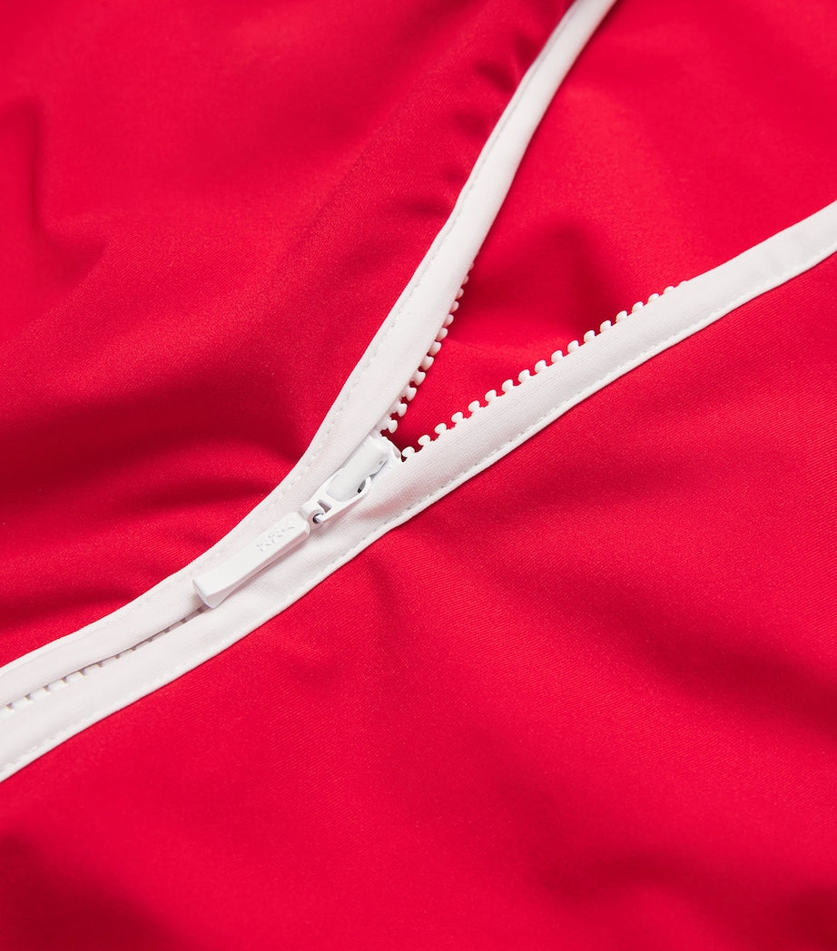 UPF 50+ Tyra Long-Sleeve Swimsuit RED