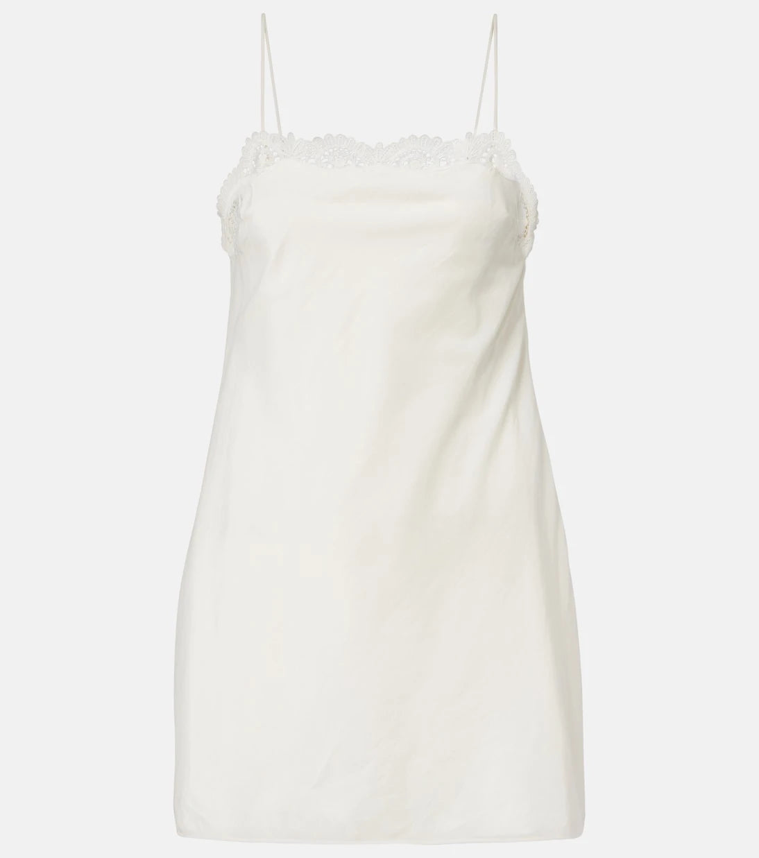 Posse - Darya embroidered cotton and silk minidress